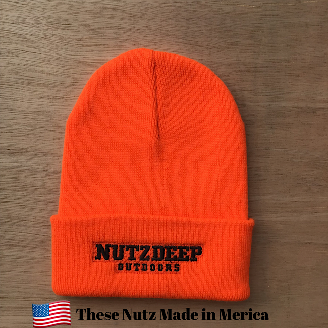 Nutz Deep Outdoors Beanie Orange/Brown